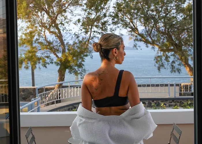 酒店 The Noverian Bios Caldera Sunset *